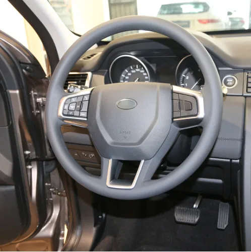 

Car Interior Accessories ABS Chrome Steering Wheel Cover Trim for Land Rover Discovery Sport 2015 Car Styling