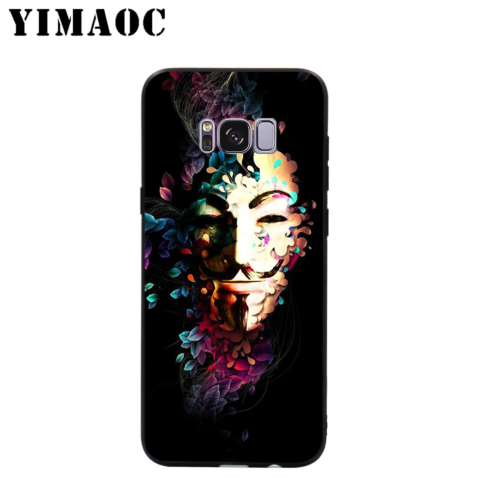 YIMAOC V для Vendetta мягкий чехол Samsung Galaxy S10 S10e S9 S8 A6 Plus S7 S6 Edge A7 A5 A3 J6 Note 9 8 |