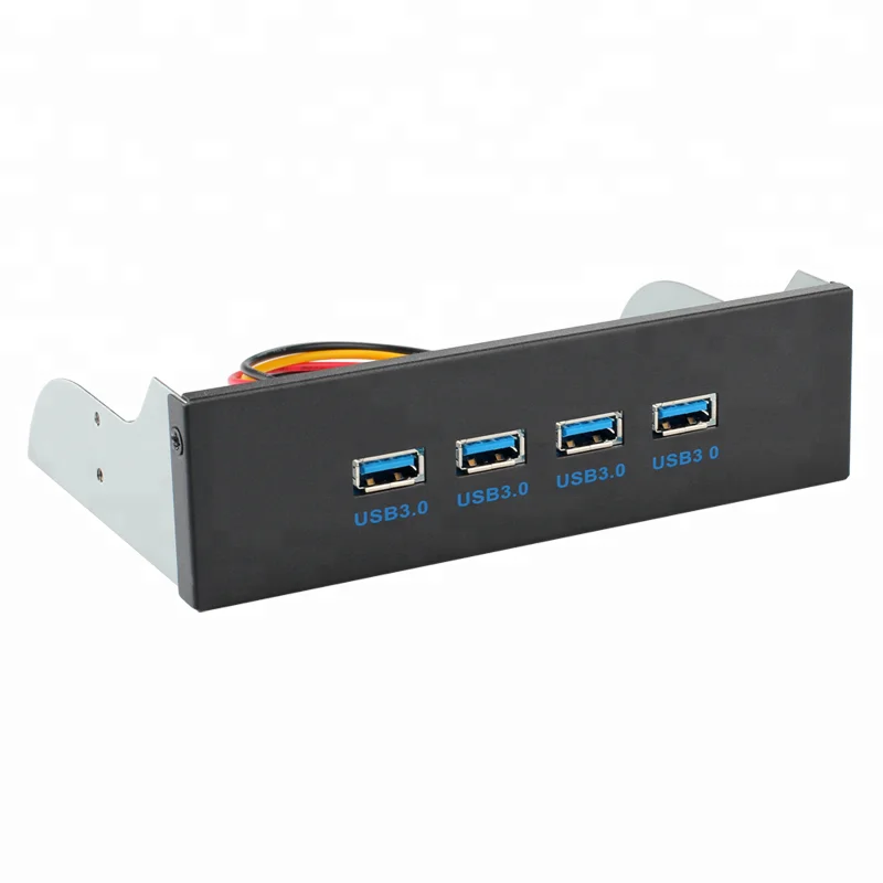 4 порта USB 3 0 Hub 5 25 дюйма пользовательский компьютерный Чехол передняя панель