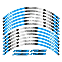 for yamaha yzf r3 7 color motorcycle 17inch wheel decals reflective stickers rim stripes yzf r3 motorbike r3