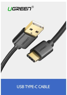 Ugreen 2.4A Micro USB-USB кабель для быстрой зарядки USB кабель для передачи данных для Xiaomi samsung huawei Tablet Android Micro USB шнур зарядного устройства