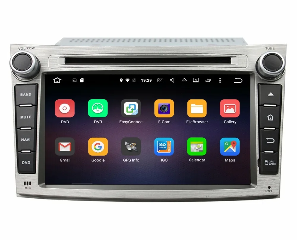 7 &quotВосьмиядерный Android 6 0 ram 2G Автомобильный Радио dvd плеер для Subaru Legacy/outback 2009 2012 с