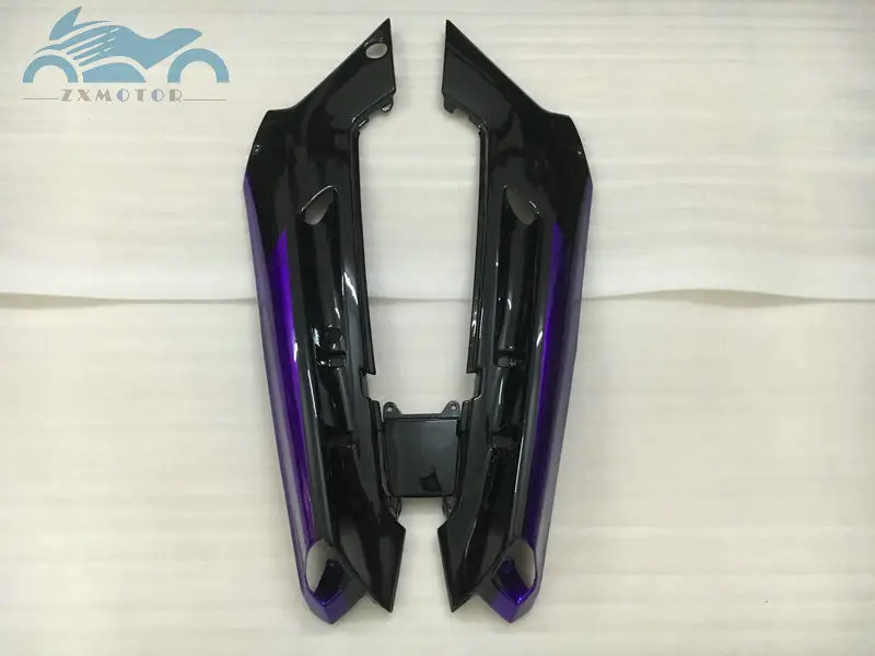 Набор обтекателей на заказ для Кавасаки ZZR250 1990-2007 ZZR 250 90-07 ABS пластик мотоцикл Спорт обтекатель черный фиолетовый