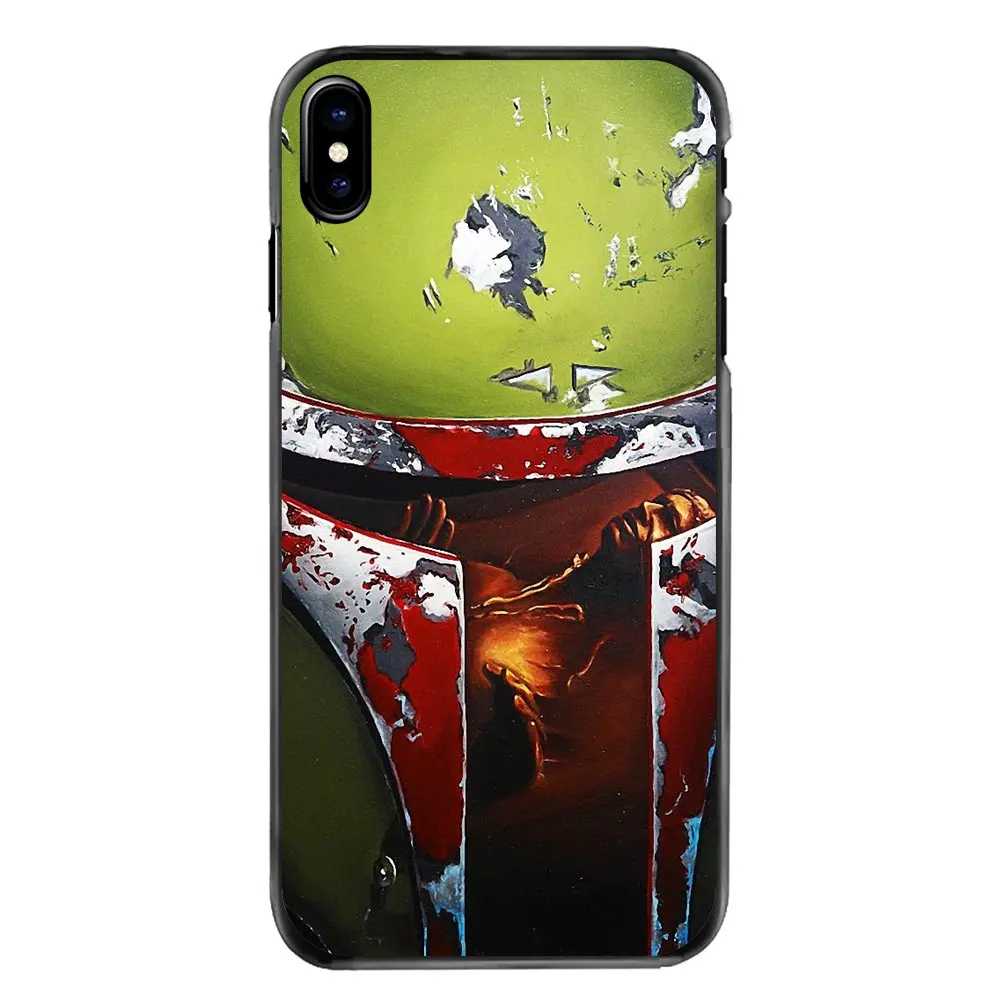 star wars darth vader boba fett Green Helmet Phone Covers For iPhone 4 4S 5 5S 5C SE 6 6S 7 8 Plus X XR XS Max iPod Touch |