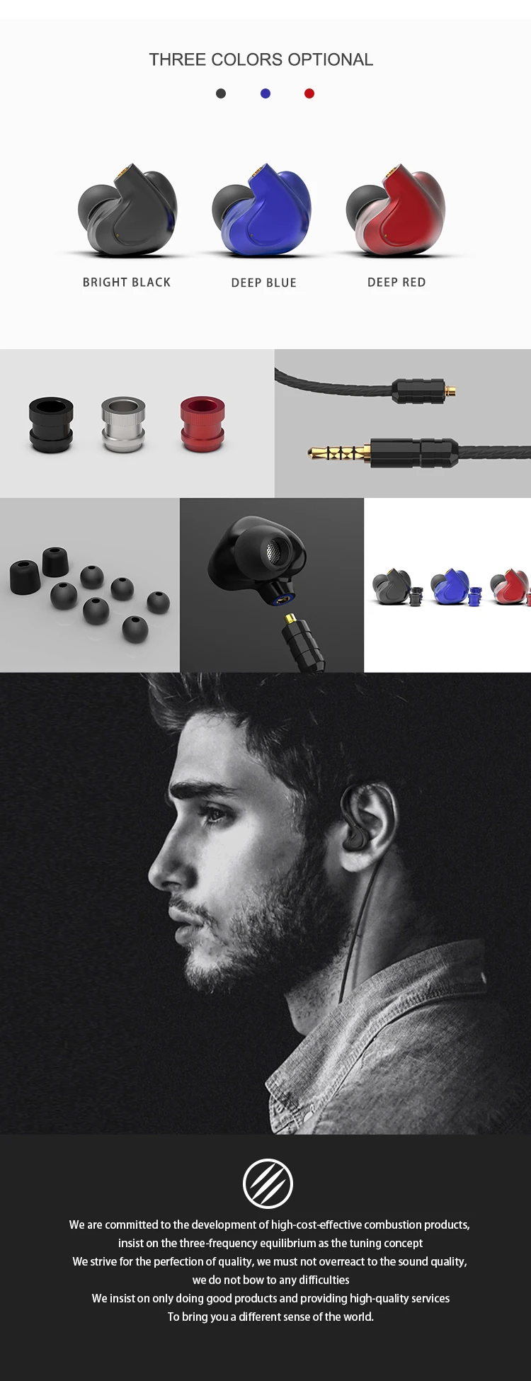 BGVP DMG HIFI наушники 2DD+ 4BA гибридные IEM технологии в уши с MMCX сменный кабель дизайн корпус из алюминиевого сплава