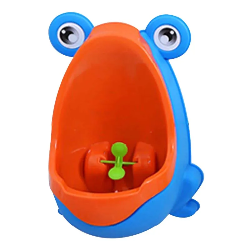 Милый горшок лягушка обучающий Писсуар для мальчиков синий кофе|urinal for boys|potty training