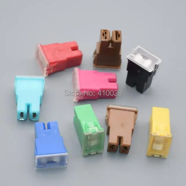 Shhworldsea выбирайте из 1 шт. 20A 30A 40A 50A 60A 70A 80A 100A 120A J Case Plug in Blade картридж предохранитель