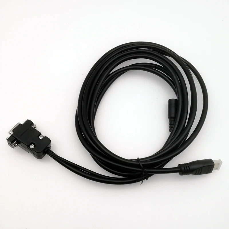 10 футов 3 м мини HDMI RS232 DB9 Женский Кабель Для VERIFONE VX670/VX680 терминал кредитной карты для ПК Кабель для программирования шнур питания