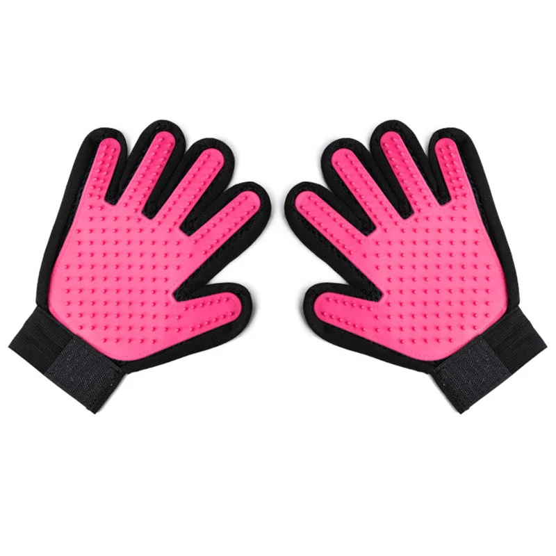 Pet Grooming Glove for Cats Brush Comb Cat Hackle Deshedding Animal Dog Hair GloveS | Дом и сад