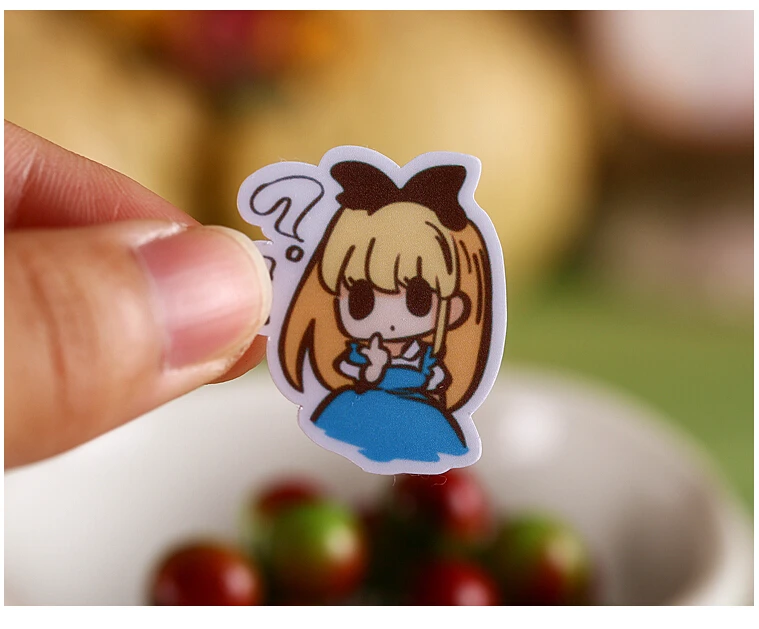 40 шт. декоративные наклейки для фотоальбомов|self-made stickers|scrapbook alicesticker little |