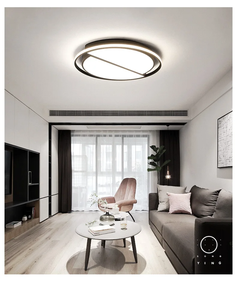 Nordic bedroom led ceiling lamp Simple modern home room warm romantic creative | Лампы и освещение