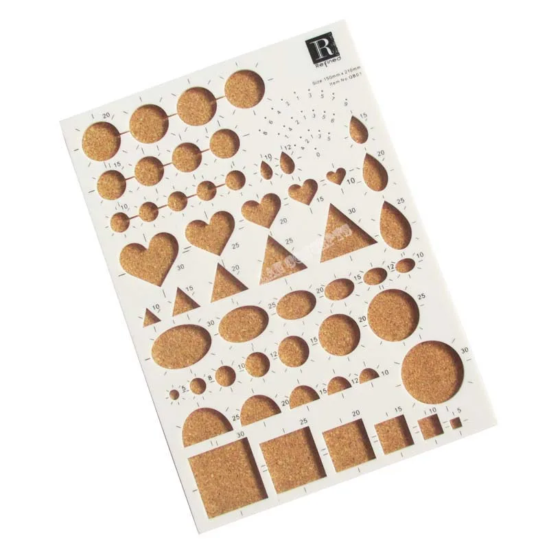 Квиллинг шаблон доска с пробковой подложкой для DIY Ремесло бумажные полосы