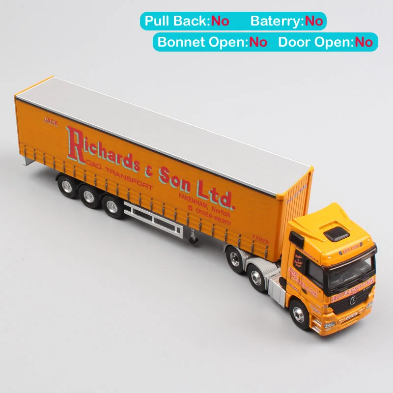 Грузоподъемность 1:76 бренд corgi Actros тяжелая эксплуатация рандомный грузоподъемник