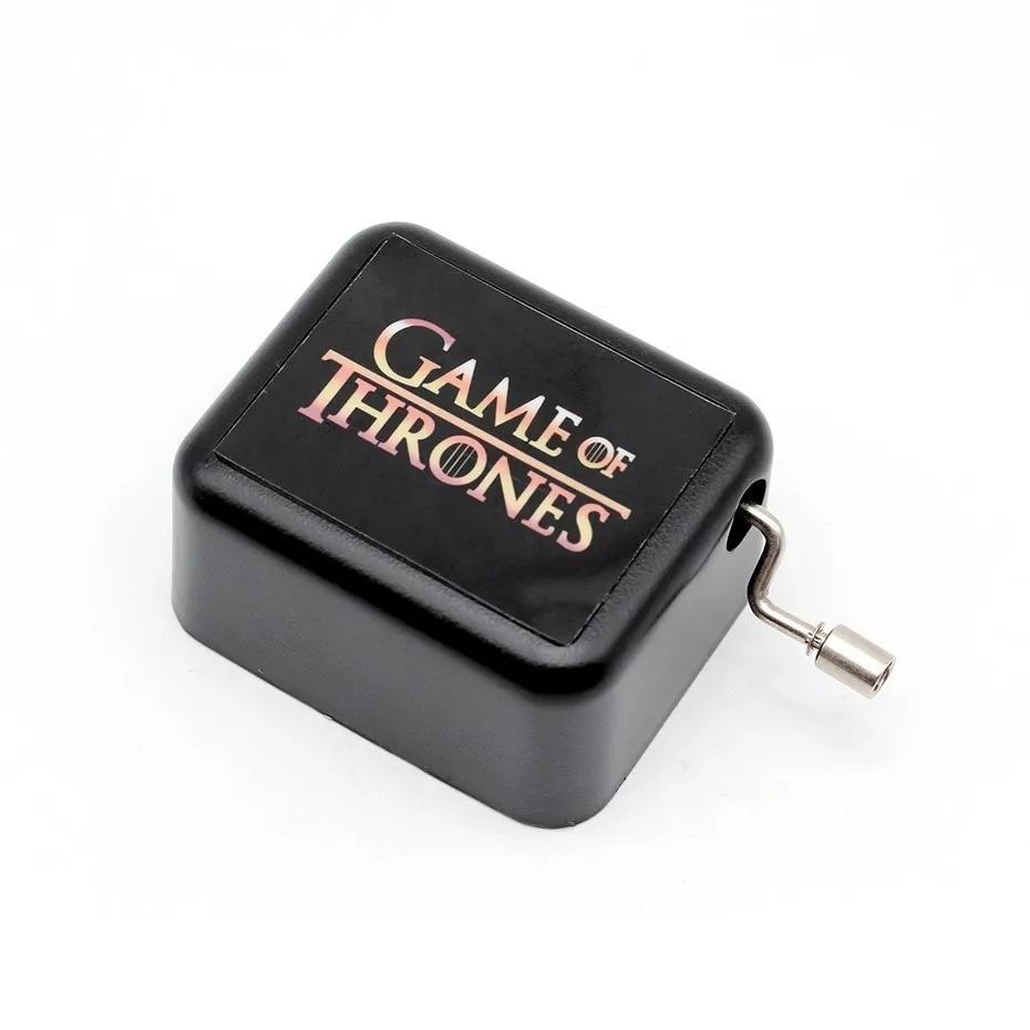 Game of Thrones Унесенный призраком рукоятка музыкальная шкатулка Игра престолов тема Zelda Рождественский подарок на день рождения - Цвет: Game of Thrones