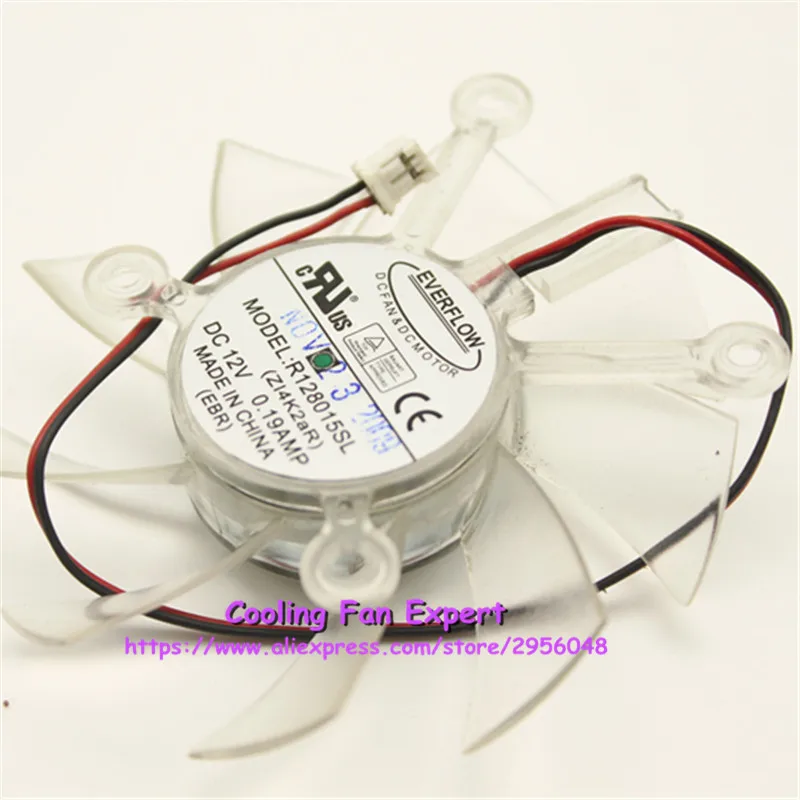 Оригинальный R128015SL (Z14K2aR) DC 12V 0.19A CPU вентилятор для ноутбука охлаждение 2Pin Замена