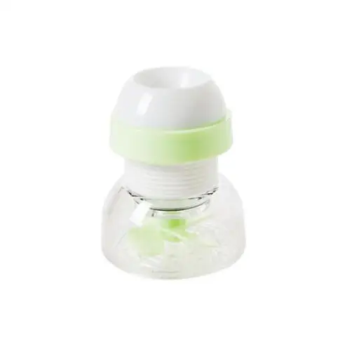 LIGHT GREEEN 360 градусов домашняя вращающаяся водная Bubbler поворотная головка водосберегающий кран сопло аэратора кран адаптер с активированным углем - Цвет: LIGHT GREEEN