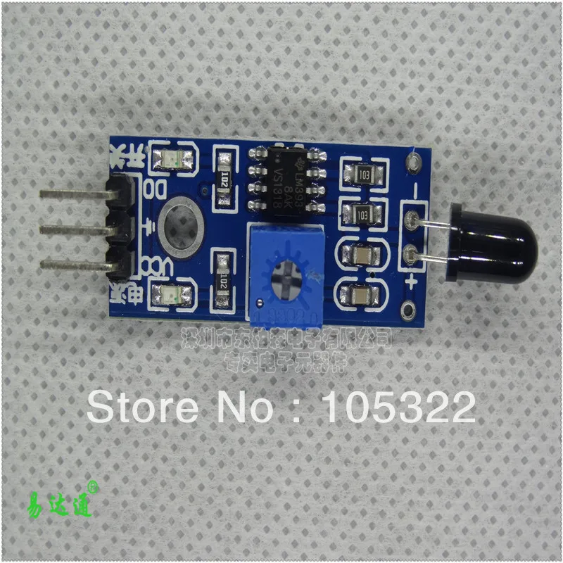 Бесплатная доставка новый и высококачественный модуль датчика пламени МОДУЛЬ