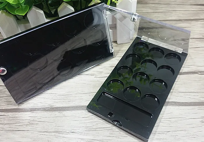 Бесплатная доставка 12 решеток алюминиевая пластина черная прямоугольная ps тени