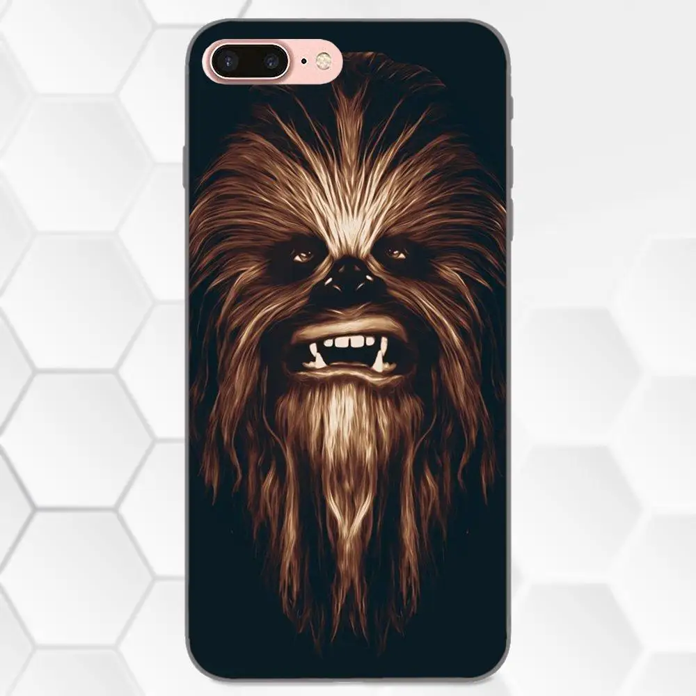 Чубакка прекрасные пластиковые аксессуары для телефона чехол Samsung Galaxy Note 4 8 9 S3 S4 S5