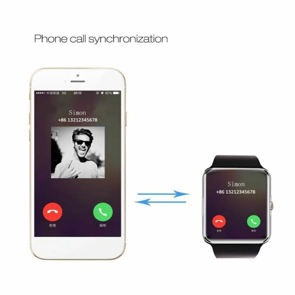 GT08 Bluetooth Smart Band Детские часы телефон SIM карта мониторинг здоровья спортивный браслет для мужчин камера часы Smartband поддержка TF