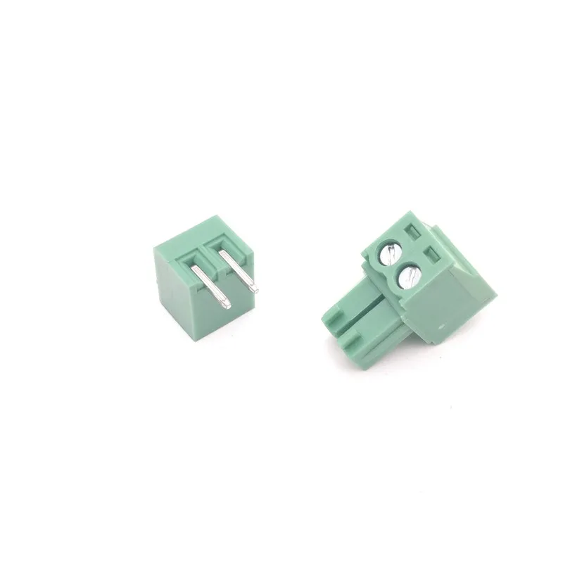 50 пар 3 81 мм Шаг 2 Pin угловой винт фоторазъем|pluggable terminal block|terminal blockterminal block plug |