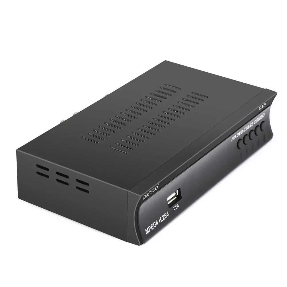 HD цифровой DVB T2 S2 спутниковый ТВ приемник Full 1080P H.264/MPEG 4 FTA наземный + комбо тюнер