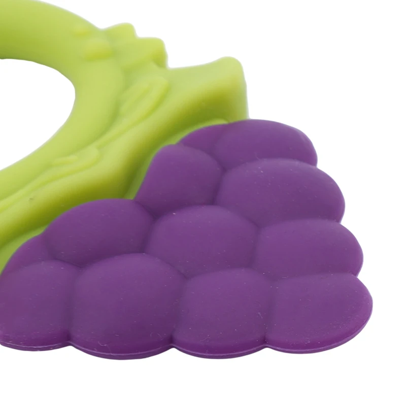 

Newborn Gifts Infant Baby Teether Food Grade Silicone Teether Fruit Shape Baby Infant Chew Tooth Toys Baby Teether Care Gift