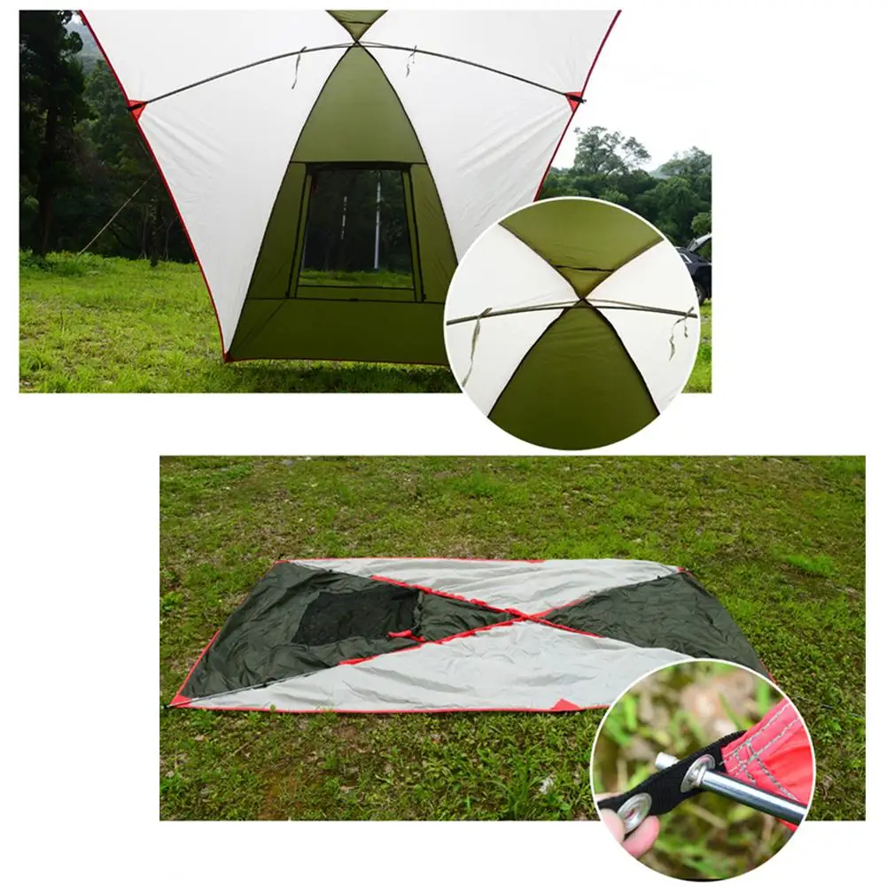 Новый палатки для кемпинга на открытом воздухе Семья большой Размеры