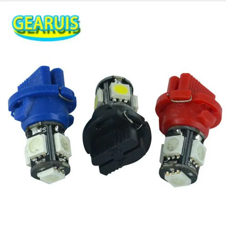 Светильник T6.5 для приборной панели автомобиля 4X неполярный 5050 5 SMD светодиодный 18