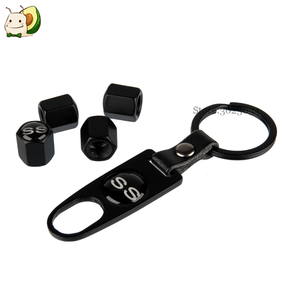 Колпачки для клапанов шин колесо Шпиндельный SS логотип Chevrolet Captiva Cobalt Camaro Orlando Spark