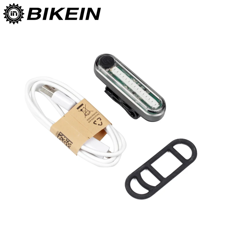 BIKEIN COB светодиодный велосипедный фонарь высокой яркости передний/задний