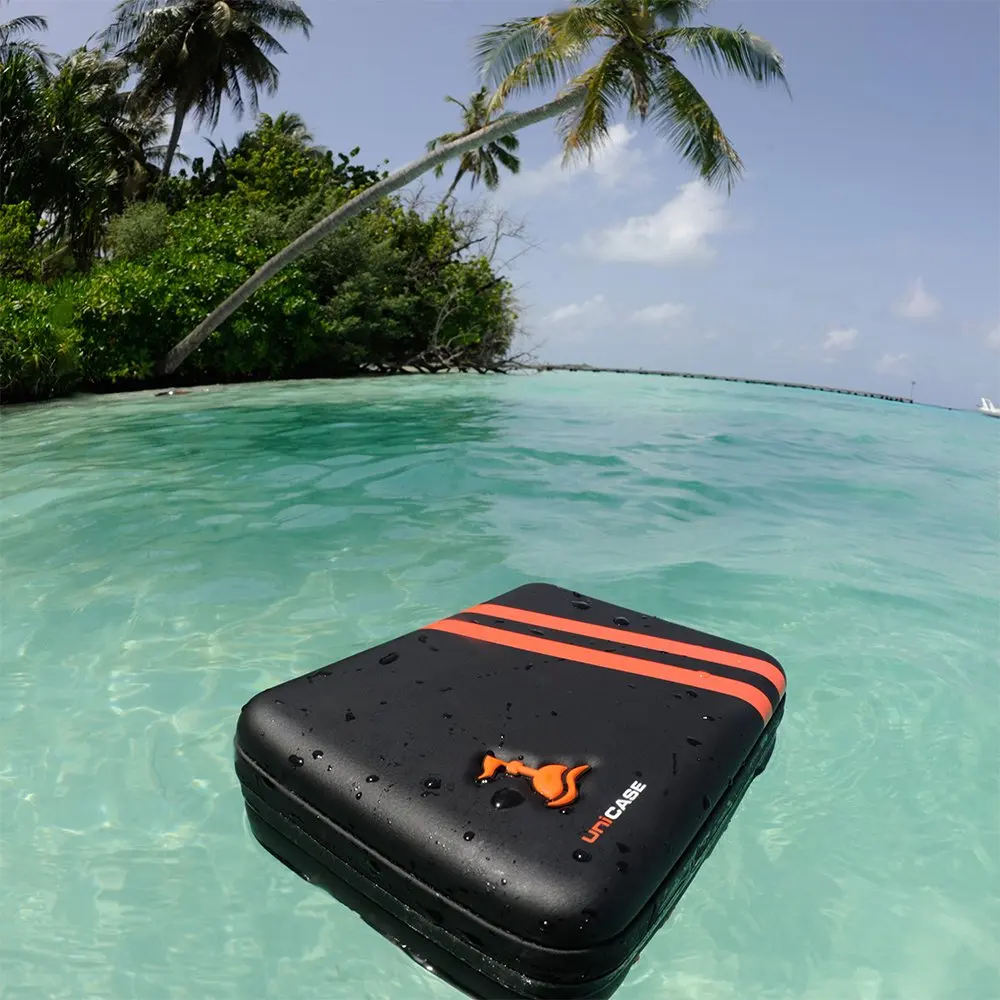 Sp-гаджеты uni чехол AQUA(маленький, черный) Водонепроницаемый чехол для Insta360 ONE X GoPro Action camera