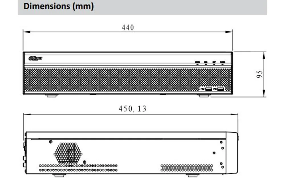 

DAHUA 16/32 Channel 2U 4K&H.265 Lite Network Video Recorder DHI-NVR4816-4KS2/DHI-NVR4832-4KS2