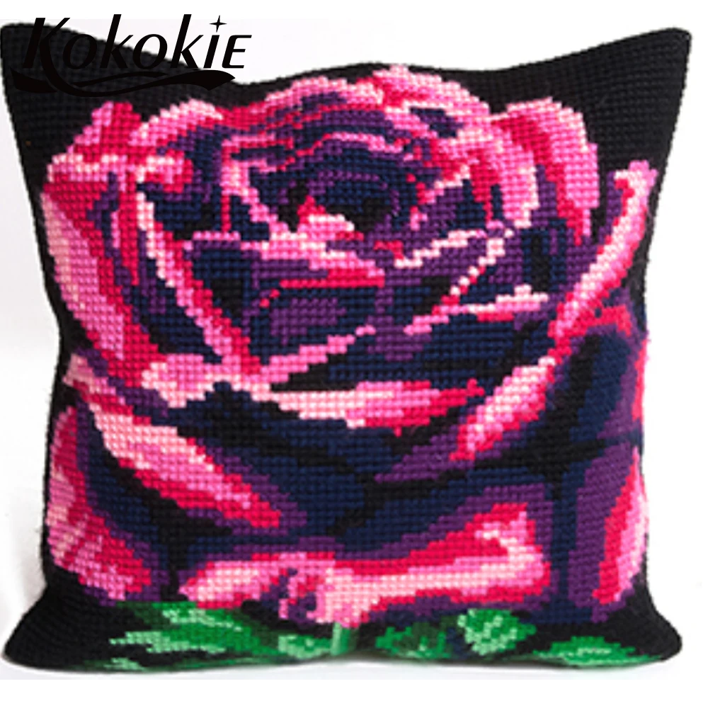 

Наволочки для вышивки крестом, расшитые коврики