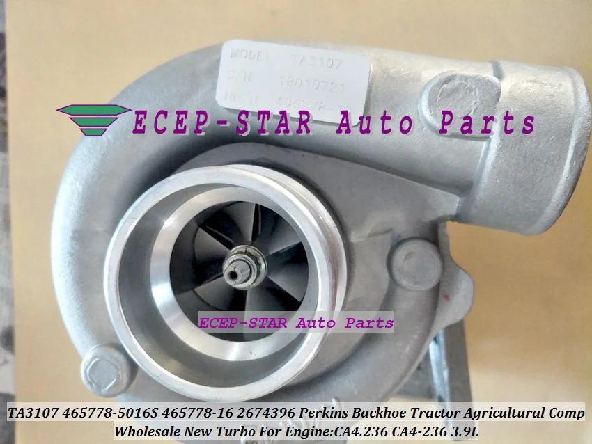 TA3107 465778 465778-5016S 2674A396 2674396 465778-0016 Turbo для экскаватора-погрузчика