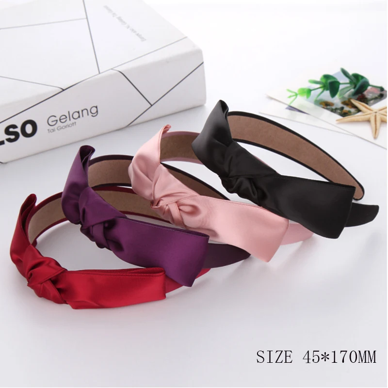 Повязка на голову с бантом из ленты 1 шт./компл.| |