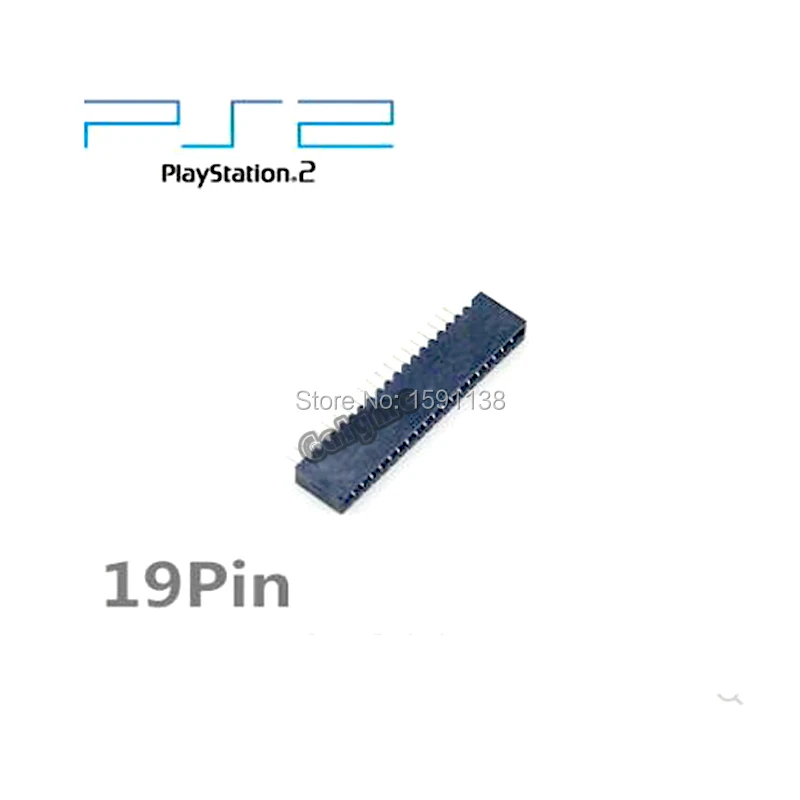 10 шт./лот горячая Распродажа черный подходит для Playstation 2 PS2 гибкий ленточный