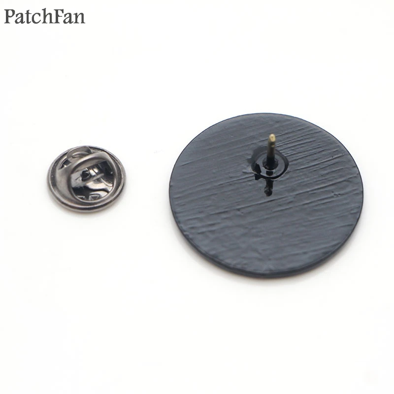 Patchfan Викинги голова Волка цинковая эмаль шпильки трендовая медаль insignia para рюкзак рубашка Броши Одежда значок для мужчин женщин A1658