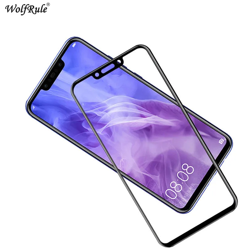 2 шт. Защитная пленка для ЖК-экрана Huawei Mate 20 Lite полное клеевое стекло Maimang 7