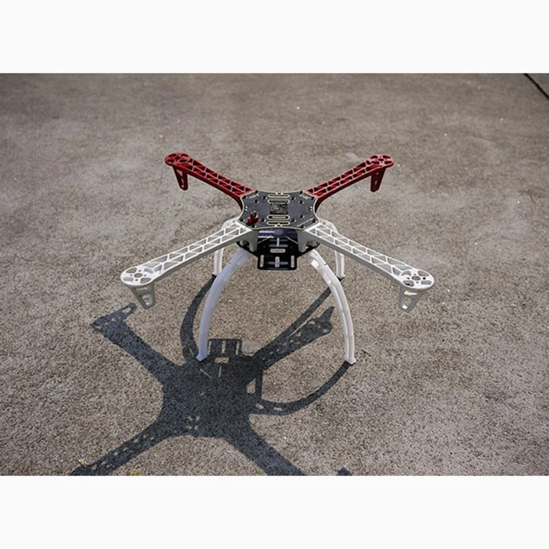DIY самолет Qudcopter штатив на колесах посадочное снаряжение посадочная защита для F450