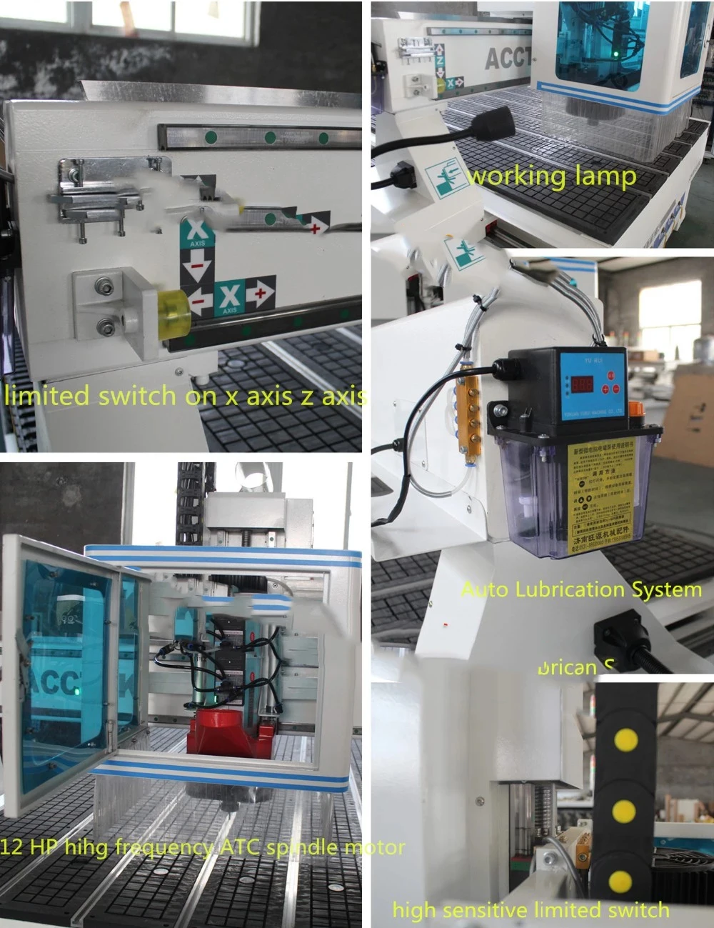 3d cnc резьба по дереву машина AKM1530 автоматический сменщик инструментов Дерево cnc