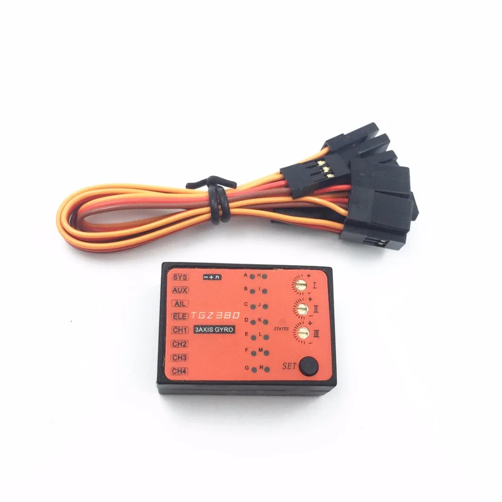 TGZ380 3-осевая Гироскопическая беспилотная система для ALIGN TREX 450 550 600 700 RC вертолет |