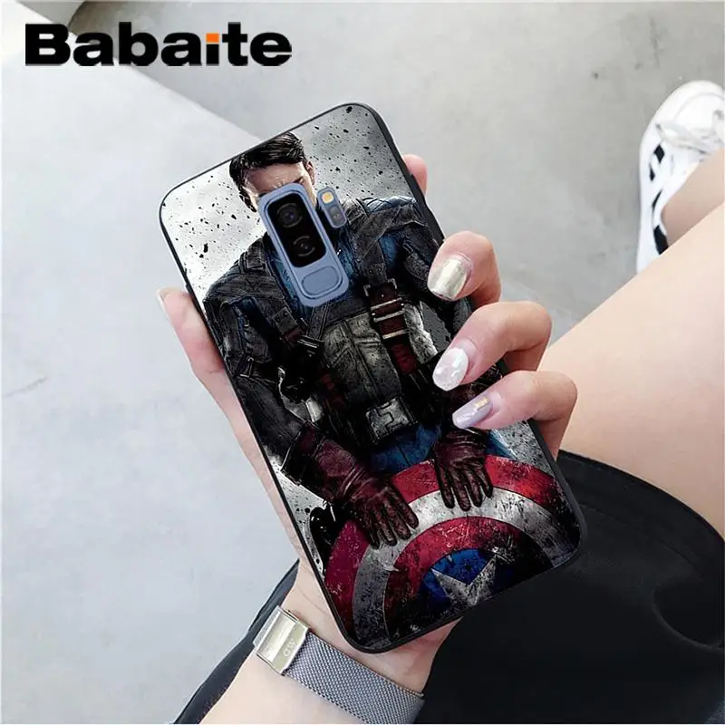 Babaite Marvel Мстители Jorker Dead Pool черный мягкий чехол для телефона samsung GALAXY Note2 Note3 Note4 Note5 Note7 Note8 Note9