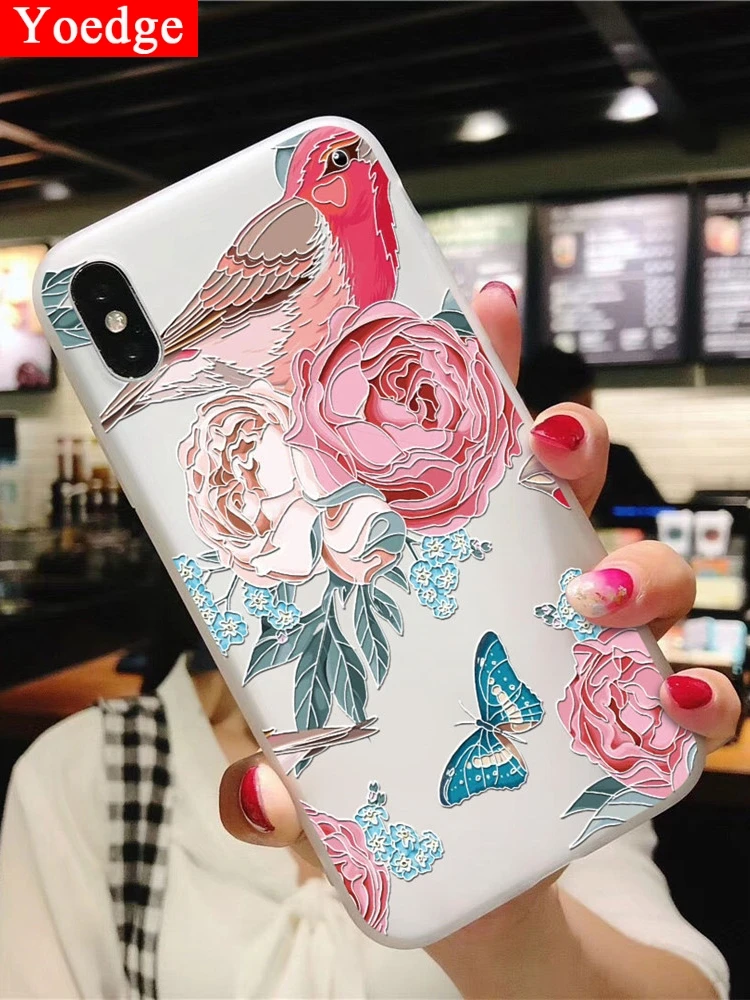 Чехол из ТПУ для Samsung Galaxy J3 J4 J5 J6 J7 Prime A3 A5 2016 2017 A6 A8 A9 A7 2018 S8 S9 S10 Plus A30 A50 M20 с 3D