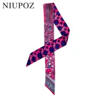 Шарф женский из искусственного шелка, в этническом стиле