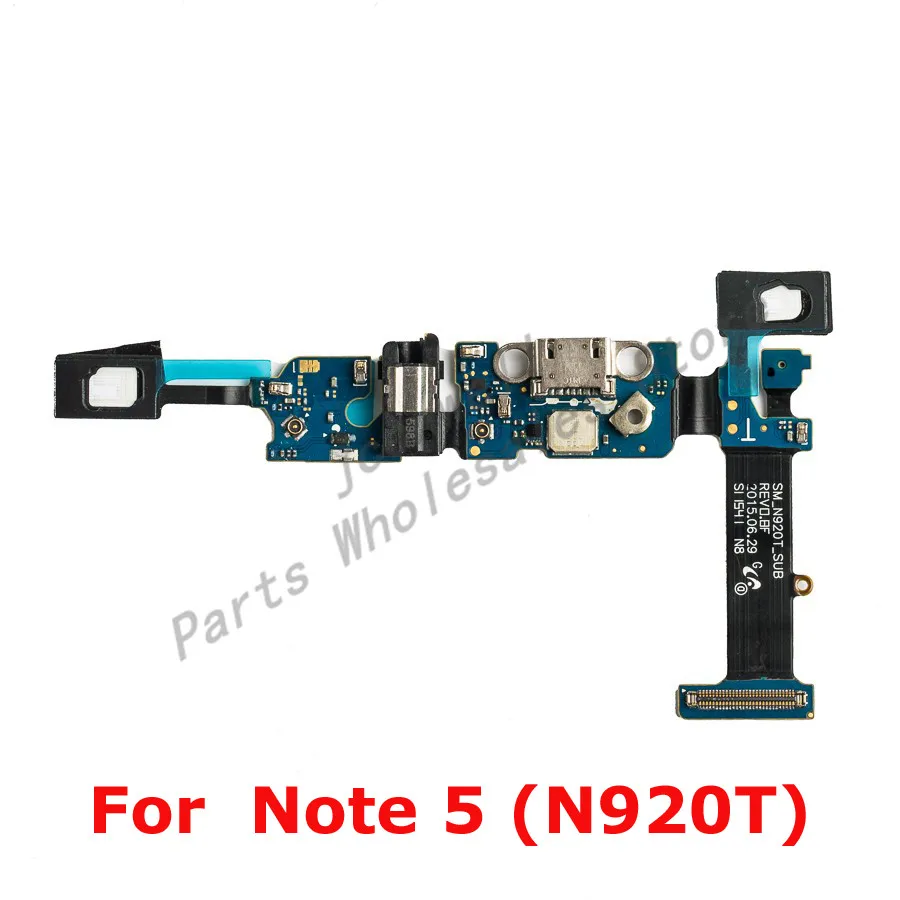For Sam Galaxy Note 5 N920A N920P N920R4 N920T N920V Dock Connector Charger Charging Port USB Flex Cable Note5 Replacement Part | Мобильные