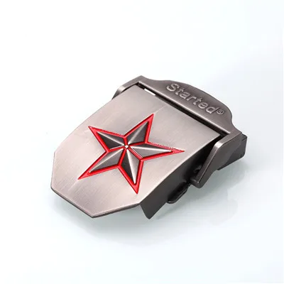 DIY Для мужчин пояс холст ремни длинный ремешок и Пряжка сплава черепа животных Письмо Повседневное стиль джинсы фурнитура металлическая пряжка белый пояс - Цвет: buckle-6