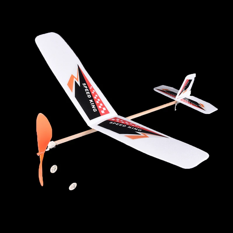 

Foam Elastic Powered Glider Plane Thunderbird Kit Flying Model Aircraft Toy Best Chirsmas Gift For Children DIY Educational Toy