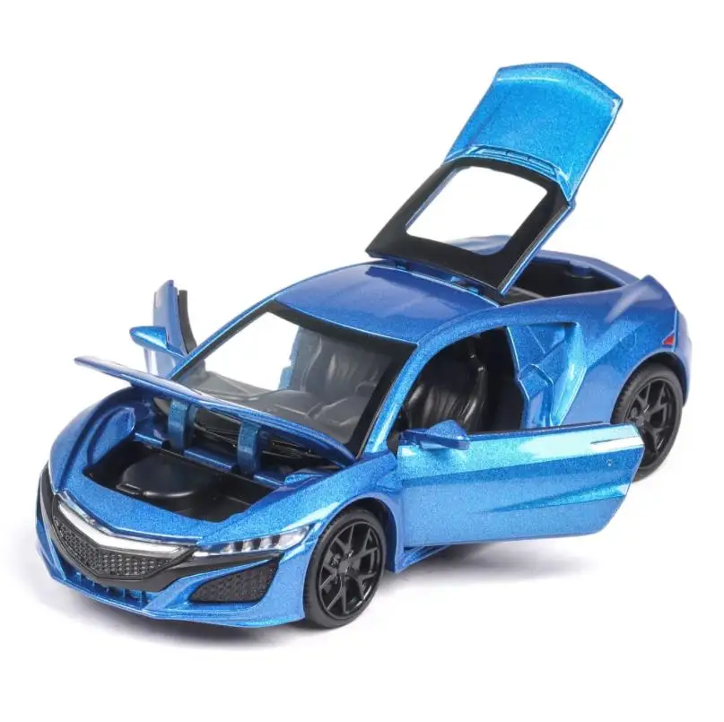 Игрушечный автомобиль ACURA NSX металлический игрушечный модель автомобиля с
