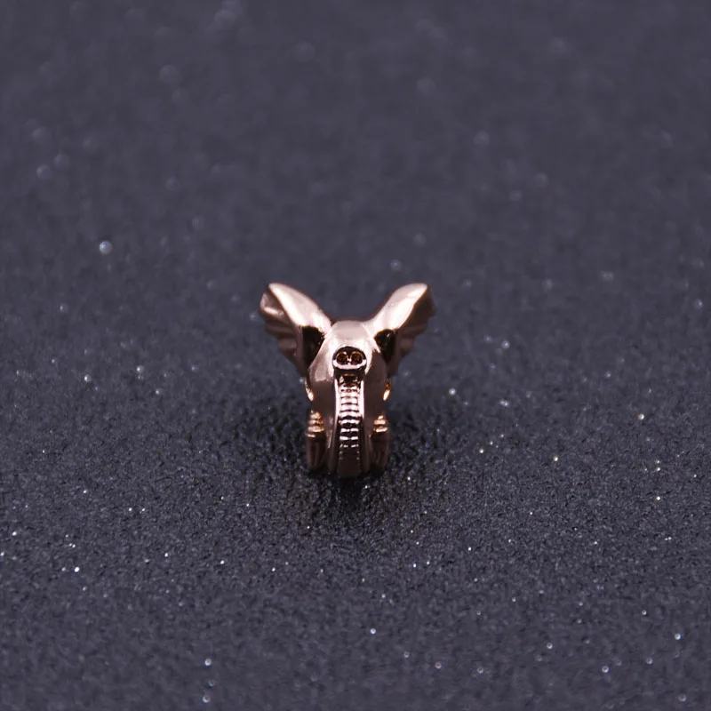 Kang hua 2019 проложить циркония CZ голова слона аксессуары ювелирные изделия DIY